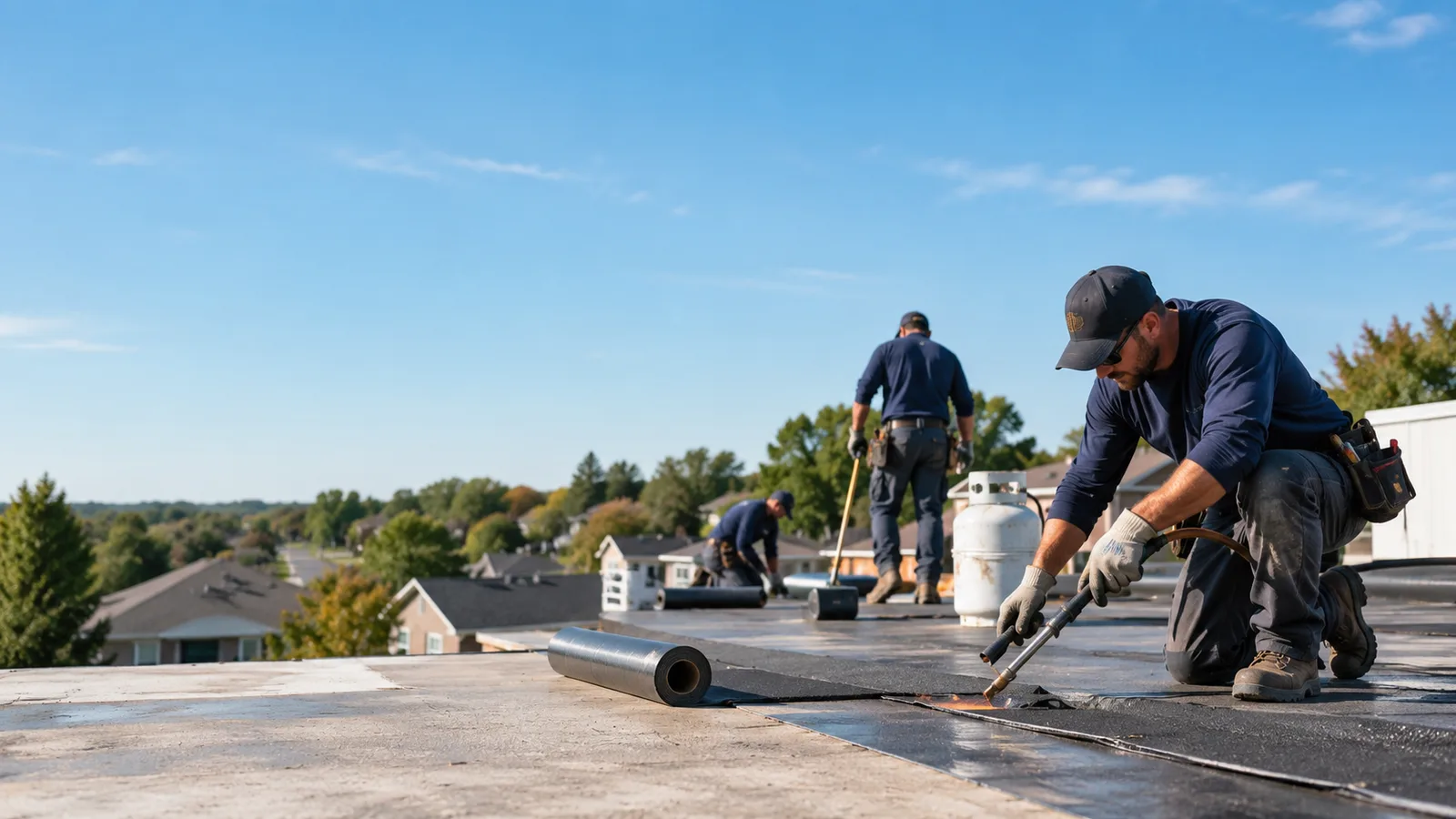 Flat Roof Leak Repair providers in Depew, OK